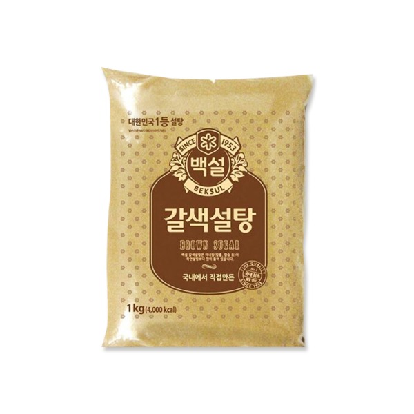 [백설] 갈색설탕 (1kg) 1개 - 웨스트윙