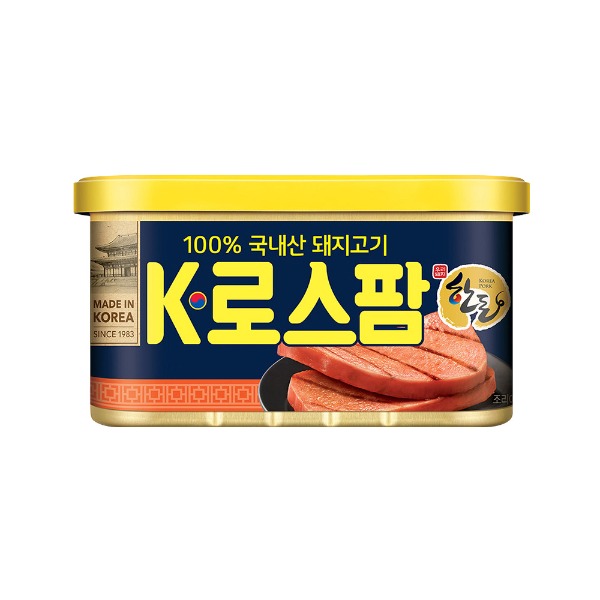 [롯데] 100%국내산돼지 한돈 K로스팜 200g x 12개 - 지브로마트