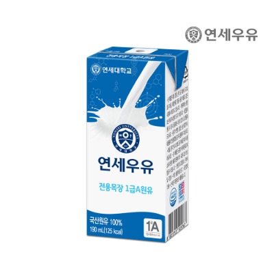 [연세] 연세우유 1A급 원유 190ml 24팩 - 웨스트윙