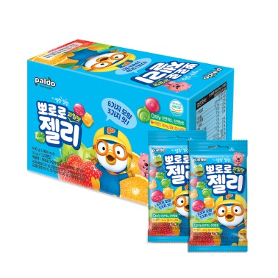 [팔도] 뽀로로 과일맛 젤리 53g 12개입 / 어린이간식 - 웨스트윙