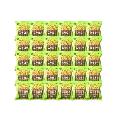 [CJ이츠웰] 포켓팝콘 크리미카라멜맛 25g x 30개 - 지브로마트