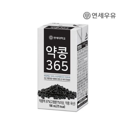 [연세] 약콩 365 두유 190ml 24팩 - 웨스트윙