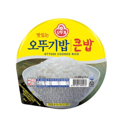 [기획전2][지브로배송] 오뚜기 큰밥 300g x 1개 - 지브로마트