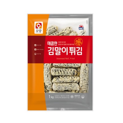 [사조오양] 매콤 김말이튀김 1kg x 3개구성 - 웨스트윙