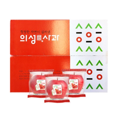 [농협] 의성진 경북 의성 햇사과 세척사과 2.5kg / 개별포장 - 지브로마트